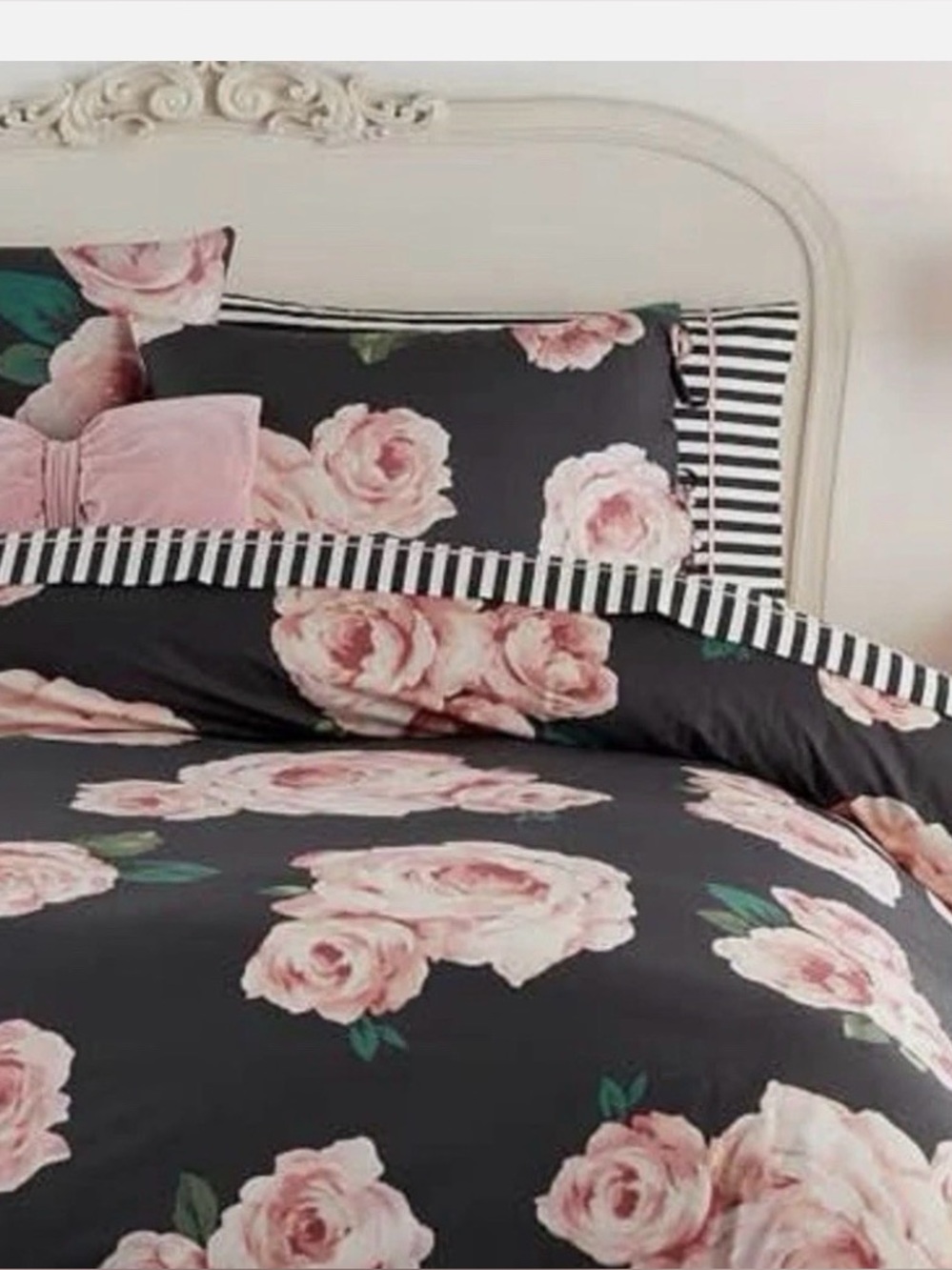 Pottery Barn Teen Emily & Meritt Bedd of Roses Bedding set